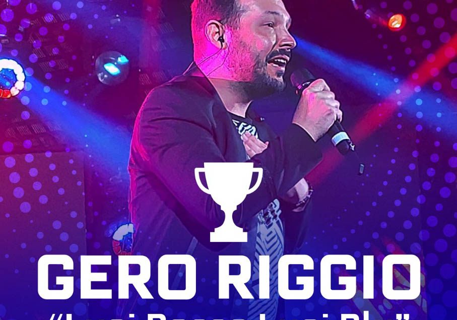 Il vincitore Gero Riggio